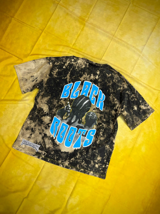 BLACK ROOTS X BLEACHED Oversized T-shirt
