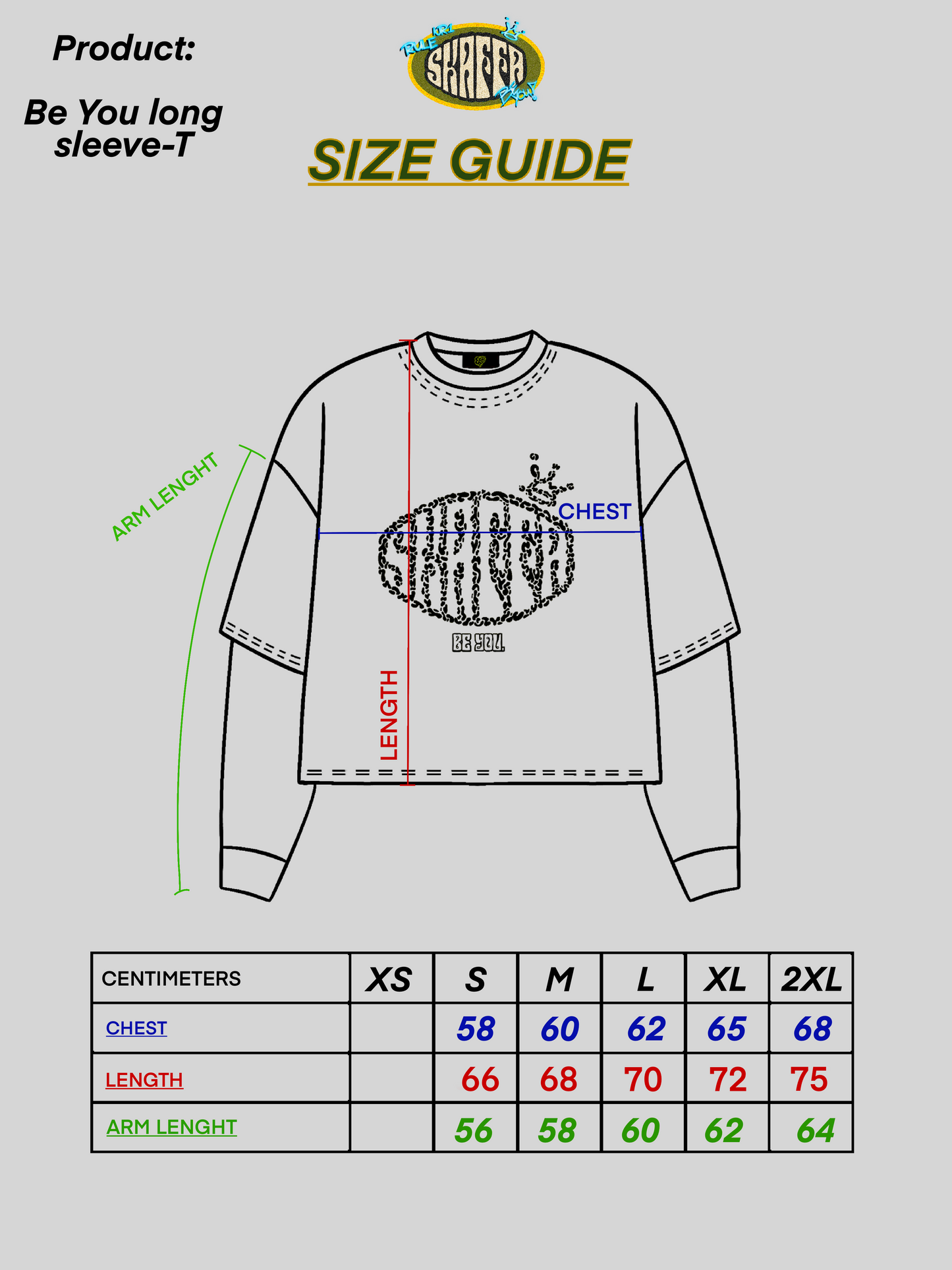 BE YOU Long-sleeve SKAFFA