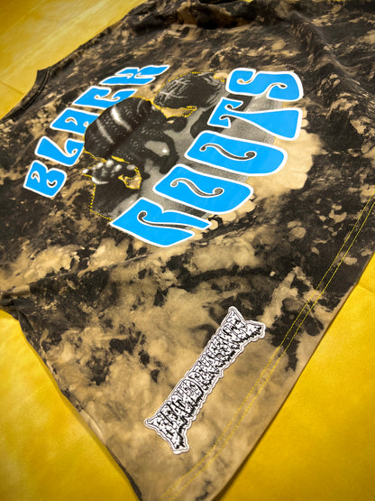 BLACK ROOTS X BLEACHED Oversized T-shirt